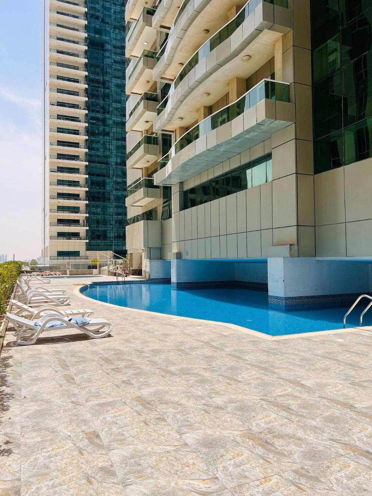 Pristine Apartment Sunrise View At 51St Dubai Exterior foto