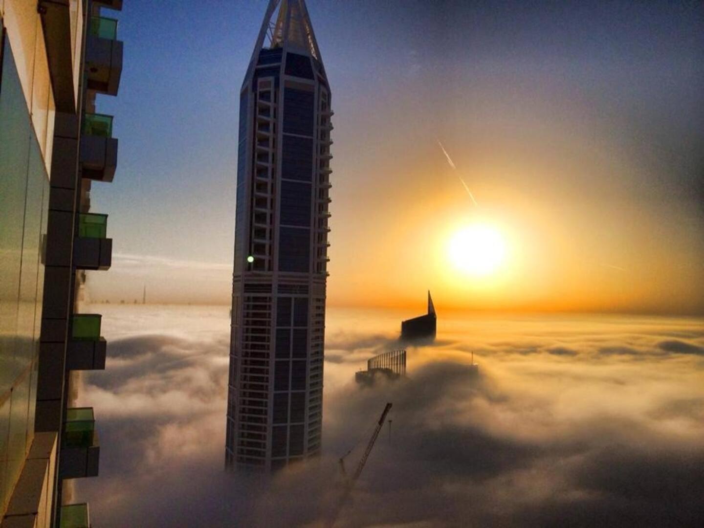 Pristine Apartment Sunrise View At 51St Dubai Exterior foto
